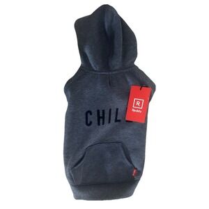 Reddy Dog Hoodie Size Medium 16in-18in "Chill"
